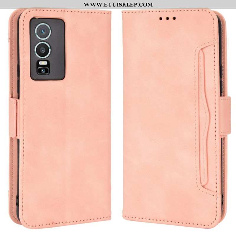 Etui Folio do Vivo Y76 5G Multi-karty